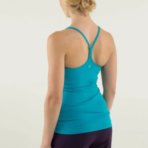 Lululemon Blue Y Tank Top Size 10 - Picture 10 of 10